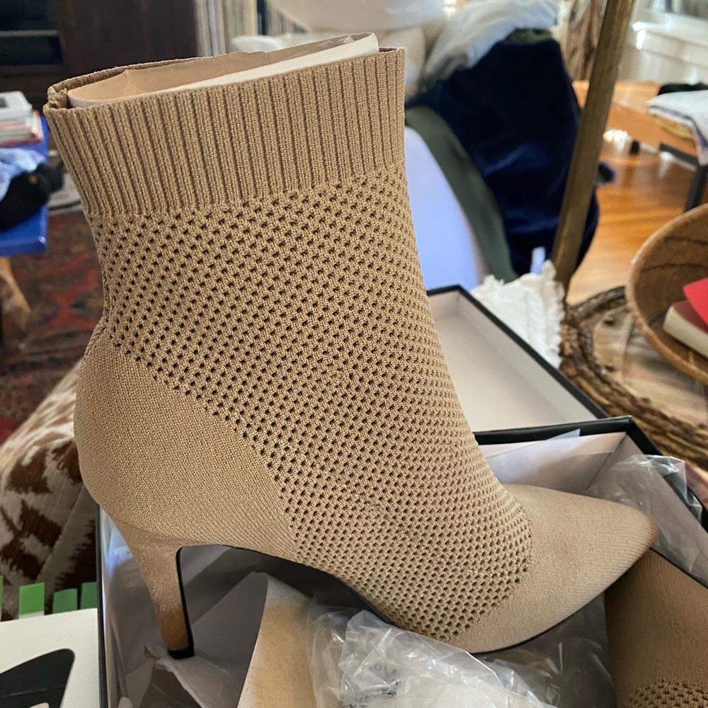 Tan Booties